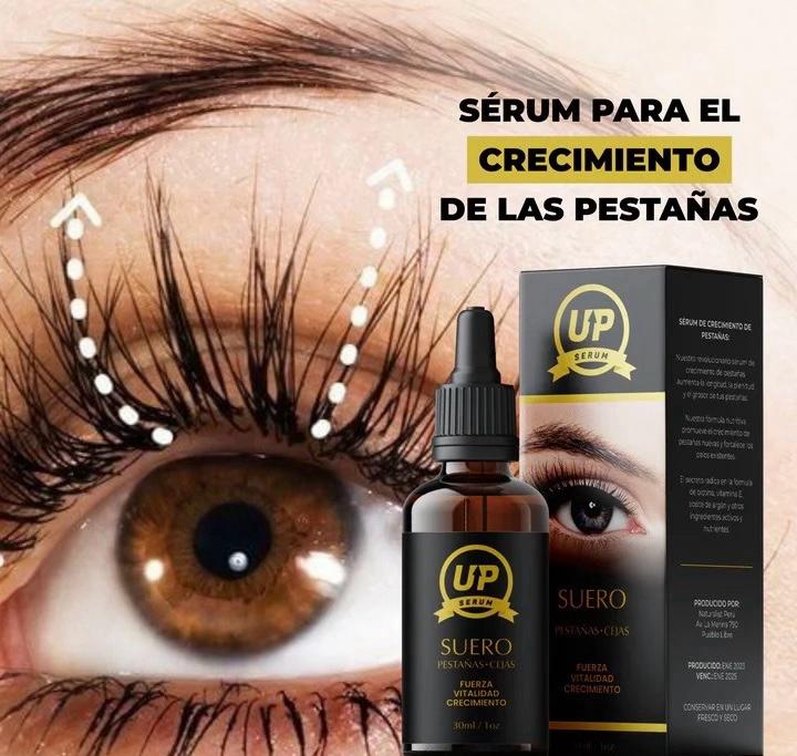 🔥Suero sérum pestañas + cejas — up serum 🤩